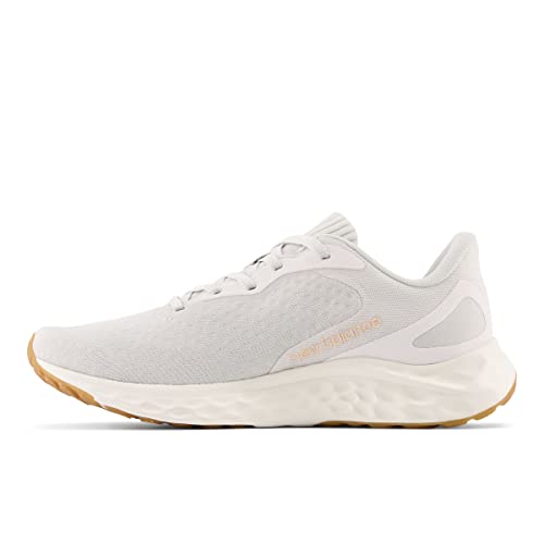 New Balance Women's Fresh Foam Arishi V4 Running Shoe, Summer Fog/Nimbus Cloud/Light Gold Metallic, 7.5 - Image 4