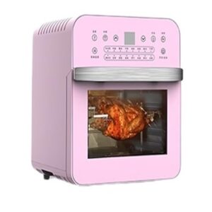 Food essentials and family helpers Automatic Oil-free Air Fryer Home Air Fryer Toaster Oven Smart Air Fryer Fryer 12L Smart assistant Enjoy life (Color : F8-5 pcs-01, Size : UK)