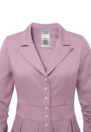 CHIC STAR Womens Ruffle Maxi Shirtdress S Black - Image 5