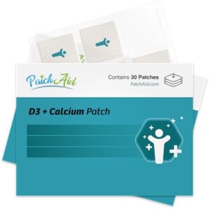 PatchAid D3/Calcium Plus Topical Patch 30-Day Supply