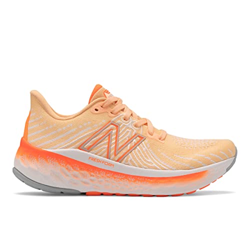 New Balance Women's Vongo V5 Running Shoe, Light Mango/Arctic Fox, 10 W US - Image 2