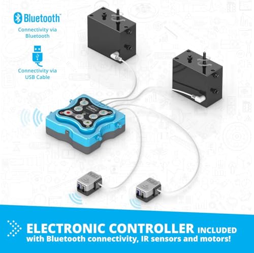 Engino Maker Pro Robotized 100 Models Set, Building Toys for Kids 10+, Discovering STEM Robotics, Engineering Kit, Coding STEM Project, Gift for Boys & Girls - Image 5