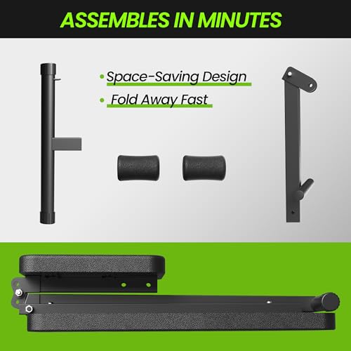 Adjustable Weight Bench for Home Gym, Foldable Workout Bench for Full Body Fitness Dumbbell Exercise, 600LBS Incline Decline Flat Bench with Resistance Bands for Strength Training - Image 8