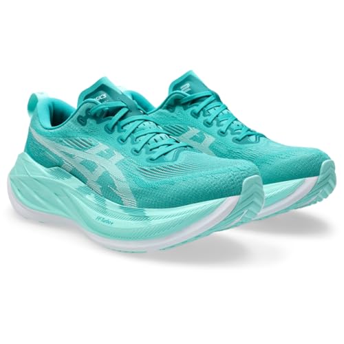 ASICS Unisex SUPERBLAST 2 Running Shoes, 5.5M / 7W, Wave Teal/Illuminate Mint - Image 2