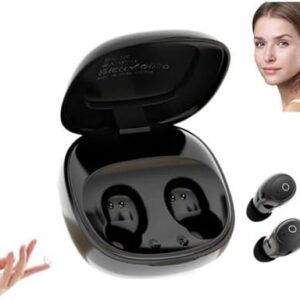 Invisible Sleep Earbuds for Side Sleepers,2026 New Mini Invisible Headphones,Bluetooth 5.4 True Wireless in-Ear Earphones,Hidden Earbuds Waterproof,Soft in-Ear Ear Plugs for Sleeping,Working,Travel