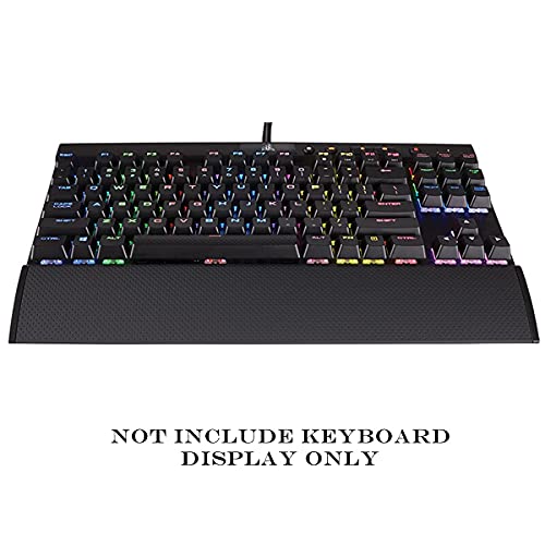 TS Keycap New Wrist Rest for Corsair K65 LUX RGB Keyboard, Modern Style, Black, Memory Foam, Ergonomic - Image 7