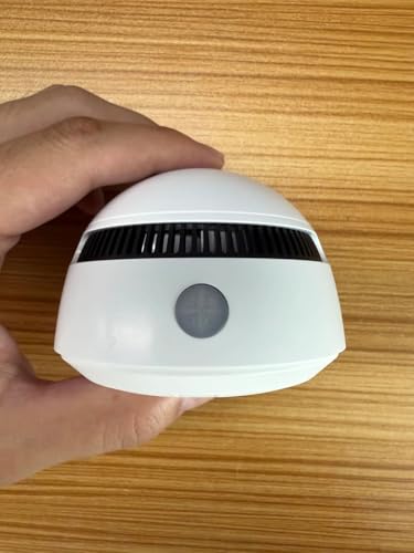 Smoke Detector 10-Year Battery Photoelectric Smoke Alarm 5-Pack, Fire Alarm 85dB Loud Alert, Easy No-Drill Install with Strong Adhesive Tape & Screws for Home Apartment RV Hotel Rental Dorm-5-Pack - Image 4