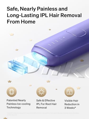 Ulike Laser Hair Removal, Air 3 IPL Hair Removal with Gift Set, Sapphire Ice-Cooling for Nearly Painless Treatment & Long-Lasting Hair Removal Results, Safe for Whole Body Use - Image 3