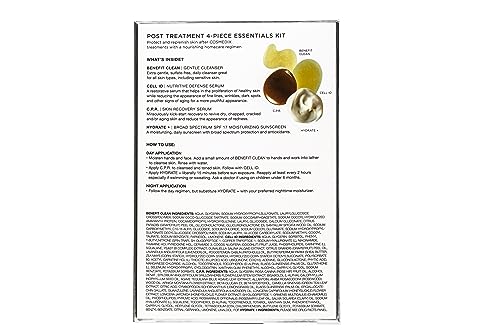 COSMEDIX Starter Kit - 4-Piece Travel Size Skin Care Kit - Features Best Sellers on Amazon for Skincare - Includes Gentle Face Cleanser, Face Serum, SPF Sunscreen and Hydrating Face Moisturizer - Image 2