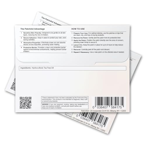 Lip Care Topical Patch by PatchAid (48 Count) - Image 2