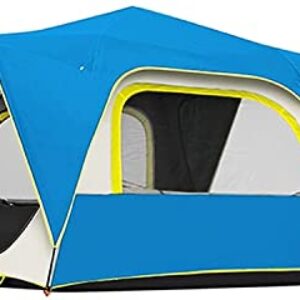 Waterproof Tent for Camping 4 Person Family Pop Up 2 Mesh Windows for Ventilation Pop Up Tents