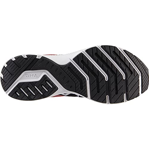 Brooks Launch 8 Men's Neutral Running Shoe - Black/Red/Nightlife - 13 - Image 4