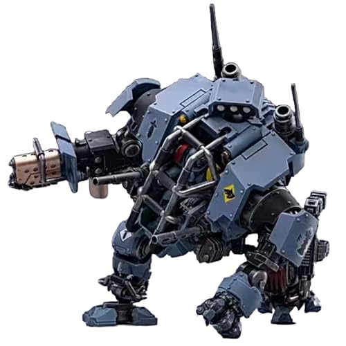 JOYTOY 1/25 Action Figures Space Wolves Battle Pack Invictor Warsuit 12 inch Collectible Model (Soldier Figure Included) Kids 15+ and Above - Image 4