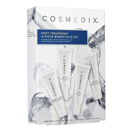 COSMEDIX Starter Kit - 4-Piece Travel Size Skin Care Kit - Features Best Sellers on Amazon for Skincare - Includes Gentle Face Cleanser, Face Serum, SPF Sunscreen and Hydrating Face Moisturizer - Image 4