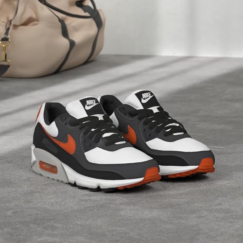 Nike Mens Air Max 90 Running Shoe, Adult, White Particle Grey Volt Black Lt Smoke Grey, 9 M US - Image 2