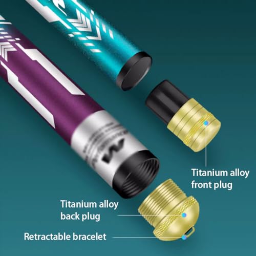 Portable Telescopic Fishing Rod Lightweight Hand Pole carp Throwing and Reel Combo Gear Set (7.2m) () - Image 7