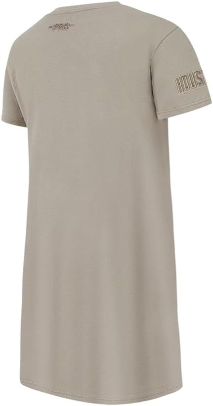 Pro Standard Big Girls NBA Neutral Cotton Tee Dress - Image 4