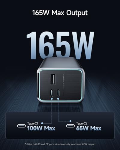 CUKTECH 15 Ultra 20000mAh 140W Power Bank+140W 4-Port USB C Laptop Charger, PD3.1 Fast Charging Battery Pack with Smart Display, Compatible with iPhone 16/15/14/13, Samsung, MacBook, Dell, etc - Image 2