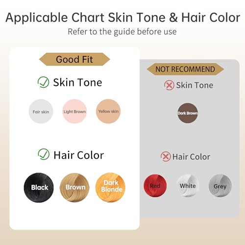 Amifiy Ice Cooling IPL Home Use Hair Removal Device, Laser Hair Removal Machine Painless Epilator for Women Men, 3 Energy Levels & 2 Modes, Face Body Use with Razor & Glasses - Image 7