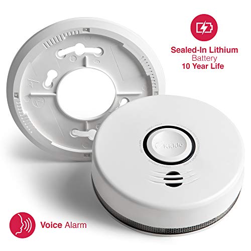 Kidde Smoke Detector, 10-Year Battery, Photoelectric Sensor Wire-Free Interconnect Smoke Alarm, Voice Alert - Image 5