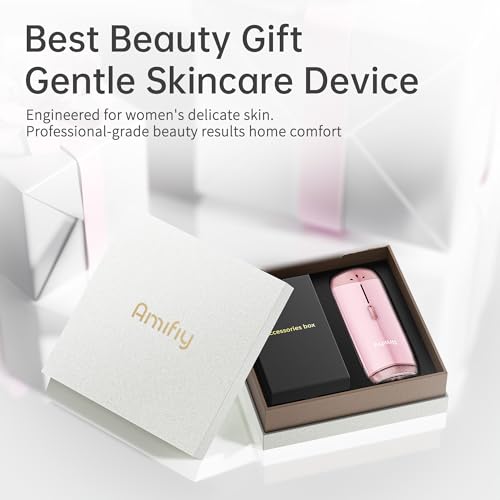 Amifiy Ice Cooling IPL Home Use Hair Removal Device, Laser Hair Removal Machine Painless Epilator for Women Men, 3 Energy Levels & 2 Modes, Face Body Use with Razor & Glasses - Image 9