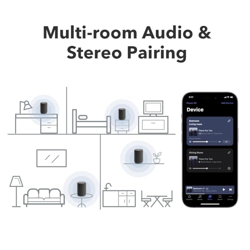 Audio Pro A10 MKII Wireless Multiroom Speaker, WiiM Edition | High Fidelity, Bluetooth, WiFi | Compatible with AirPlay 2, Google Cast, Siri, WiiM Home App, Stream Spotify, Tidal & More, Dark Gray - Image 5