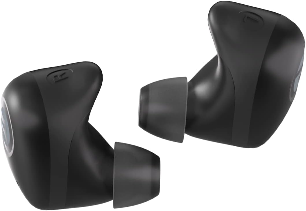 Raycon Fitness Bluetooth Wireless Earbuds + Microphone with Active Noise Canceling, Sweat & Water-Resistant Earphones, Running Headphones, Ear Buds Wireless Bluetooth 56 Hours Playtime (Black) - Image 2