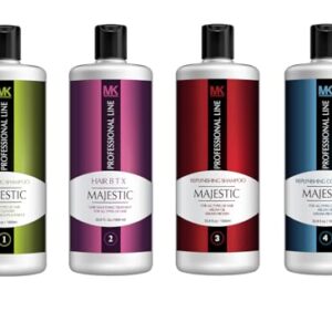 MK PROFESSIONAL Hair BTX Treatment 1000ml (33.8 fl oz) – Formaldehyde Free – Complete KIT