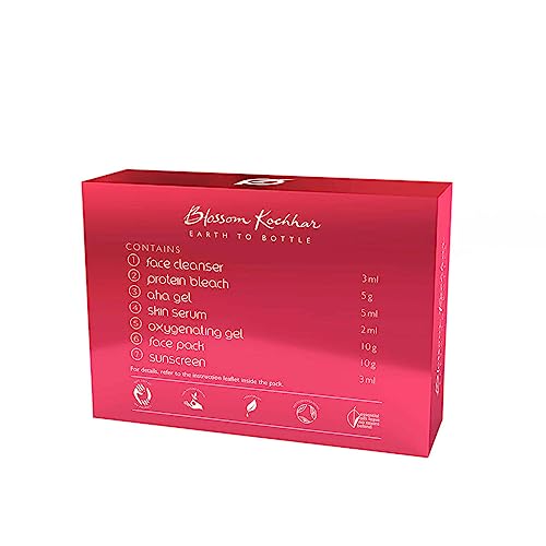 Aroma Magic Skin Glow Facial Kit - Single Use | 7 Steps Skincare Set | Reduces Dark Circles | Gently Removes Dead Skin | Restores Clear & Radiant Skin - Image 5