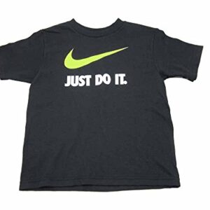 Nike Boys Toddler T-Shirt (2T, Black/Volt (769461))