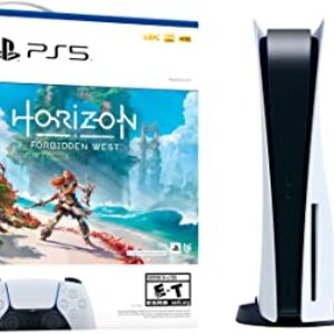 Playstation 5 Disc Version PS5 Console Horizon Forbidden West *- U Deal (Renewed)