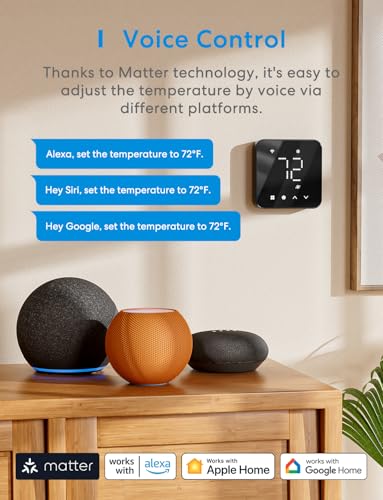 meross Smart Outdoor Plug and Matter Smart Thermostat - Image 5