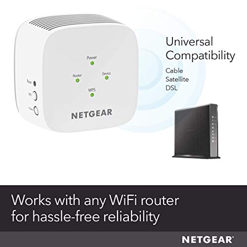 NETGEAR WiFi Range Extender EX2800 - Coverage up to 600 sq.ft. and 15 Devices with AC750 Dual Band Wireless Signal Booster & Repeater (up to 750Mbps Speed), and Compact Wall Plug Design - Image 4