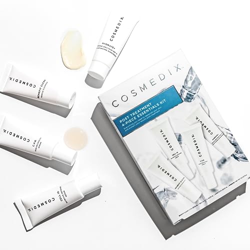 COSMEDIX Starter Kit - 4-Piece Travel Size Skin Care Kit - Features Best Sellers on Amazon for Skincare - Includes Gentle Face Cleanser, Face Serum, SPF Sunscreen and Hydrating Face Moisturizer - Image 5