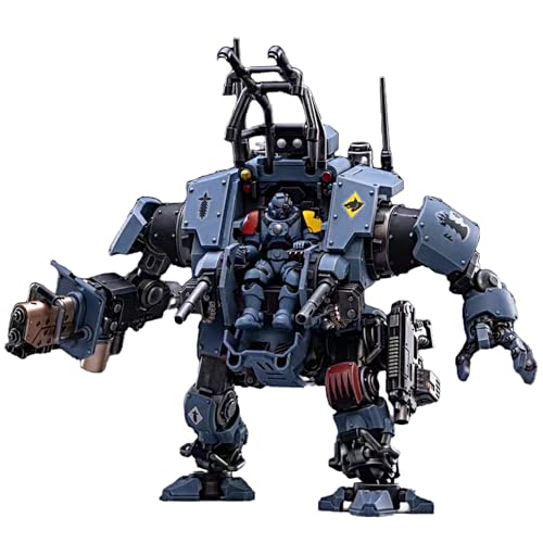JOYTOY 1/25 Action Figures Space Wolves Battle Pack Invictor Warsuit 12 inch Collectible Model (Soldier Figure Included) Kids 15+ and Above - Image 5