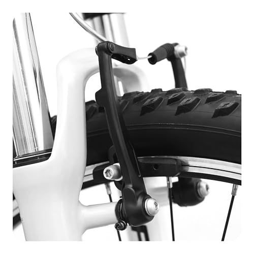 Runseaway 2 Pairs Premium Bike Brake Pads, 70mm Universal V-Brake Blocks for Mountain and Road Bicycles, Includes Hex Wrench, Hex Nut, Shims for Front and Rear Wheels - Image 3