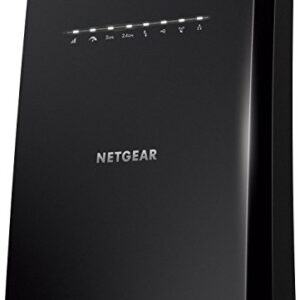 NETGEAR WiFi Mesh Range Extender EX8000 – Coverage up to 2500 sq.ft. and 50 Devices with AC3000 Tri-Band Wireless Signal Booster & Repeater (Up to 3000 Mbps Speed), Plus Mesh Smart Roaming