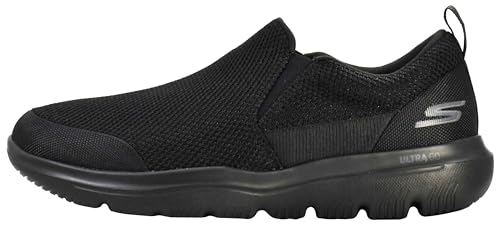 Skechers mens Go Walk Evolution Ultra - Impeccable Sneaker, Black, 11 US - Image 7