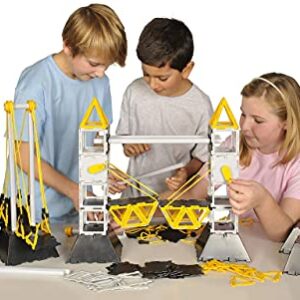 Polydron Kids Bridges Class Set Educational Construction Toy – Multicolored – Children Development Creative Building Kit – 9+ Years – Pack of 322