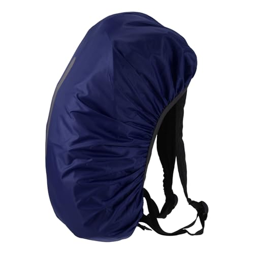 M METERXITY 2 Pack Backpack Rain Cover - Waterproof Lightweight Cover with Vertical Reflective Strap, Apply to Cycling/Hiking/Mountain Climbing (30-40L, S, Dark Blue) - Image 4
