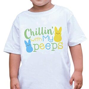 7 ate 9 Apparel Boy’s Funny Easter T-Shirt Small White