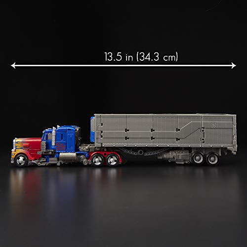 Transformers Toys Studio Series 44 Leader Class Dark of The Moon Movie Optimus Prime Action Figure - Kids Ages 8 & Up, 8.5" - Image 10