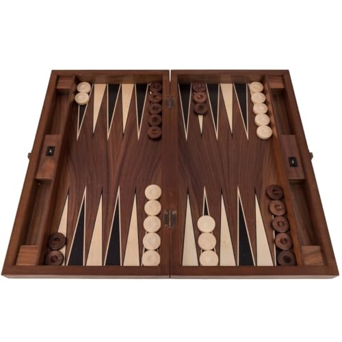 19" inch Gorgeous Backgammon Sets for Adults 100% Handmade Wood Art Wooden Board Game Set | Solid Rosewood Gift for Him, Dad, Anniversary - Image 2