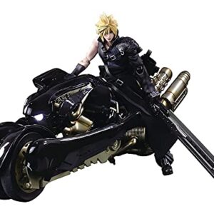 Square Enix Final Fantasy VII: Advent Children: Cloud Strife & Fenrir Play Arts Kai Action Figure