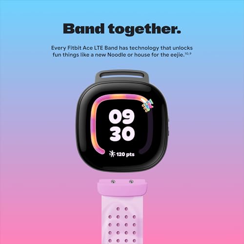 Fitbit Google Ace LTE - Kids Smartwatch with Call, Message, GPS, and Activity-Based Games, Ace Pass Data Plan Required - Mild - Strange Arcade - Image 9