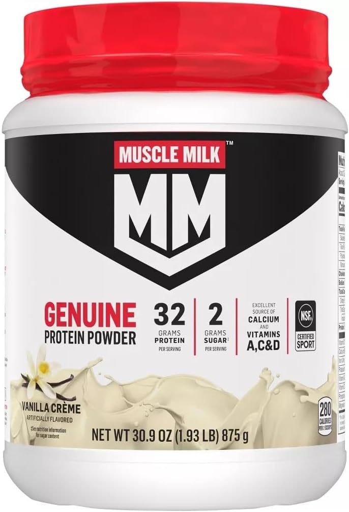 Muscle Milk Lean Muscle Vanilla Creme Protein Powder, 1.93 Pound (Pack of 1)