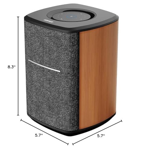 Edifier WiFi Smart Speaker Without Microphone, Works with Alexa, Supports AirPlay 2, Spotify,Tidal Connect, 40W RMS One-Piece Wi-Fi and Bluetooth Sound System, No Mic, MS50A - Image 8