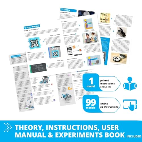 Engino Maker Pro Robotized 100 Models Set, Building Toys for Kids 10+, Discovering STEM Robotics, Engineering Kit, Coding STEM Project, Gift for Boys & Girls - Image 7