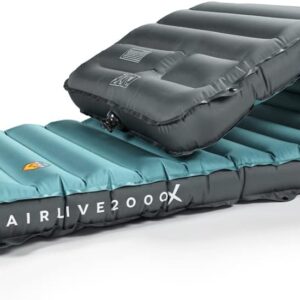 ZOOOBELIVES 3D Wrapping Inflatable Camping Sleeping Pad with Built-in Pump, Extra Thick and Wide, Ultimate Comfortable Compact Camp Air Mat for Tent, Car Traveling and Backpacking – Airlive2000X