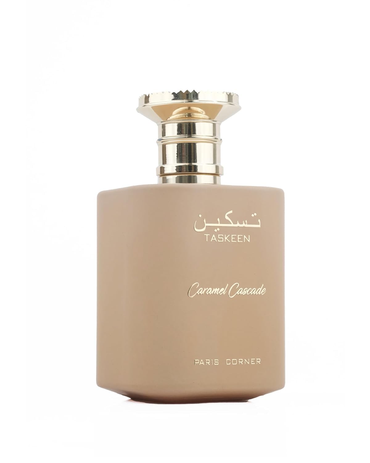 Paris Corner | Taskeen Caramel Cascade EDP - 3.4 Fl Oz | Sweet Elegance Perfume for Women and Men | Unisex Fragrance Featuring Caramel, Milk, Tonka Bean & Honey - Image 2